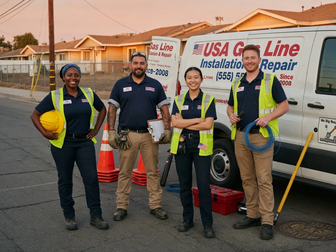 Gas Line Installation company in East Earl, PA